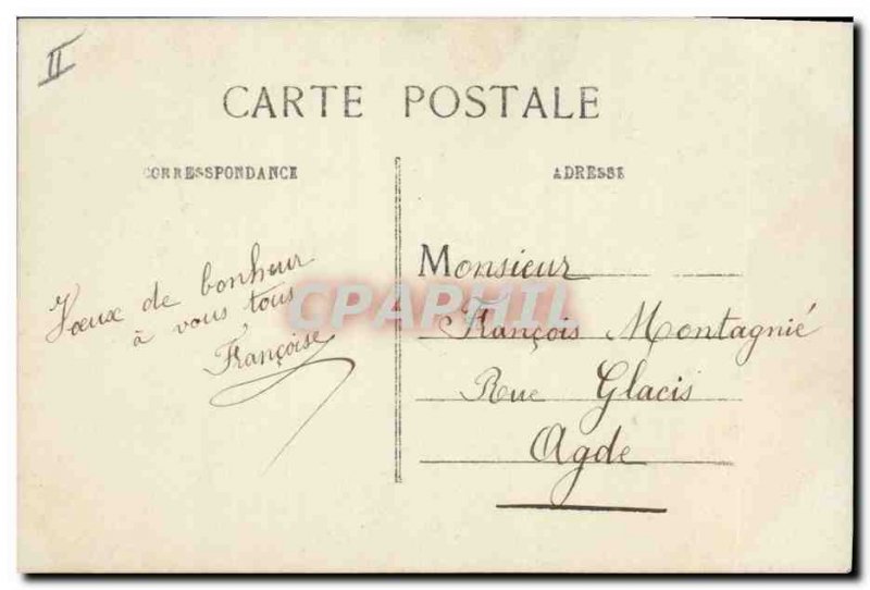 Old Postcard Fantasy Year 1910 Female