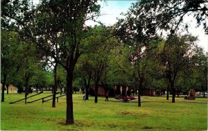 La Crosse, KS Kansas  CITY PARK  Playground~Teeter Totters RUSH COUNTY  Postcard