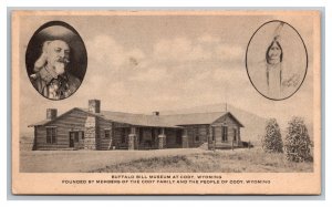 Cody Wyoming Buffalo Bill Museum Postcard