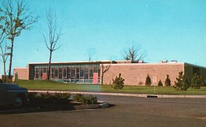 Vintage Postcard Student Center Rhode Island College Providence Max Siverstein