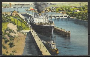 Washington, Seattle - Canal Locks - [WA-033]