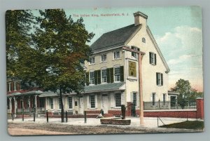 HADDONFIELD NJ THE INDIAN KING ANTIQUE POSTCARD