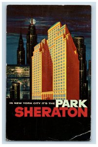 Vintage Park Sheraton Manhattan, New York Postcard P220E