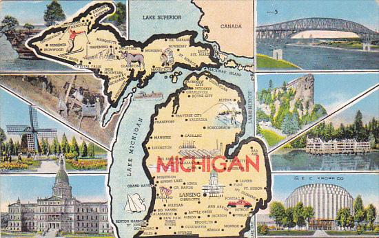 Map Of Michigan