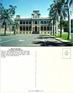 Iolani Palace, Honolulu, Oahu, Hawaii