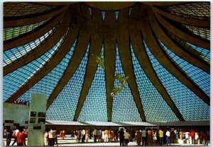 M-36502 Interior of the Cathedral Brasilia Distrito Federal/Federal District ...