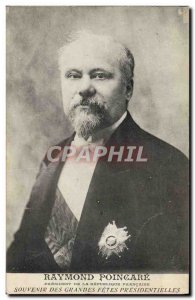 Old Postcard Raymond Poincare President of the Republic