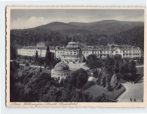 Postcard Staatl Badehotel, Bad Wildungen, Germany