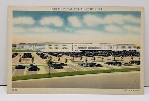 Arlington Virginia Pentagon Building 1940s Postcard B2
