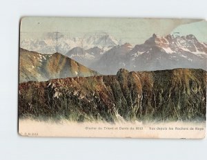 Postcard  Trient Glacier Switzerland