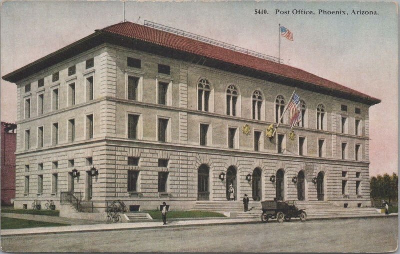 Postcard Post Office Phoenix Arizona AZ