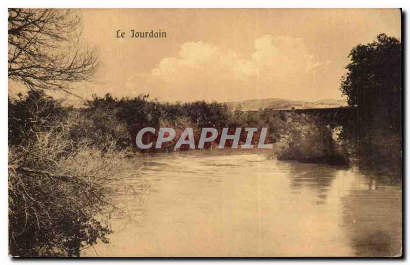 Jordan - Jordan - The Jordan River - Old Postcard