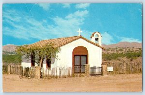 Sasabe Arizona AZ Postcard Santa Elena Catholic Church Rancho De La Osa c1976