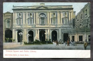 dc841 - VALLETTA Malta c1900-03 Victoria Square Postcard