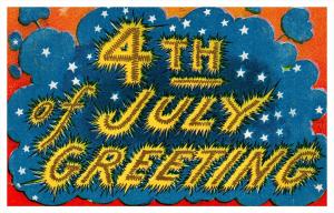 13296   July 4th  Greeting