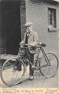 Bicycle 1904 crease right bottom corner