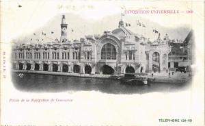 CPA PARIS EXPO 1900 - palais de la Navigation de Commerce (307330)