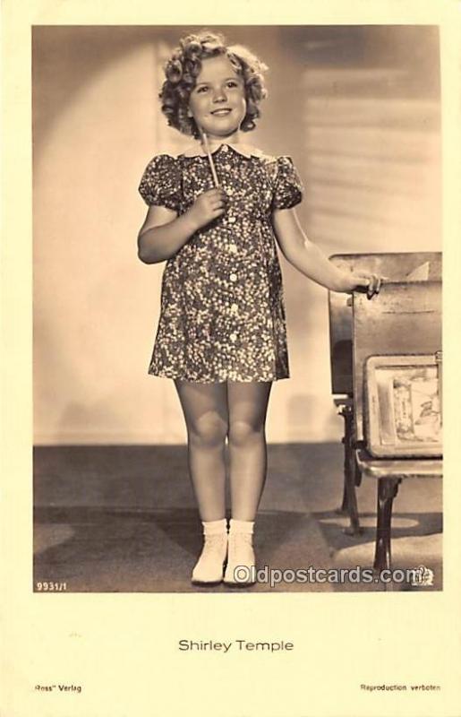 Actress Shirley Temple Unused 