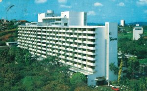 Panama City Hotel El Panama Chrome Vintage Postcard 02.96