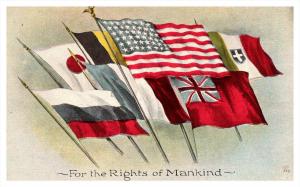 13260  WWi  Flags for the rights of Mankind