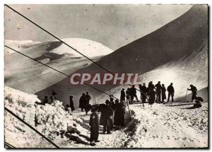 Modern Postcard Mont Dore Sancy Depart tracks to the upper station to the gon...