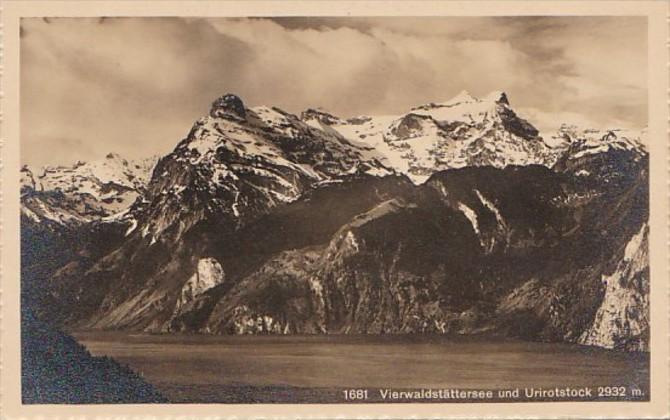 Switzerland Vierwaldstaettersee mit Urirotstock Photo