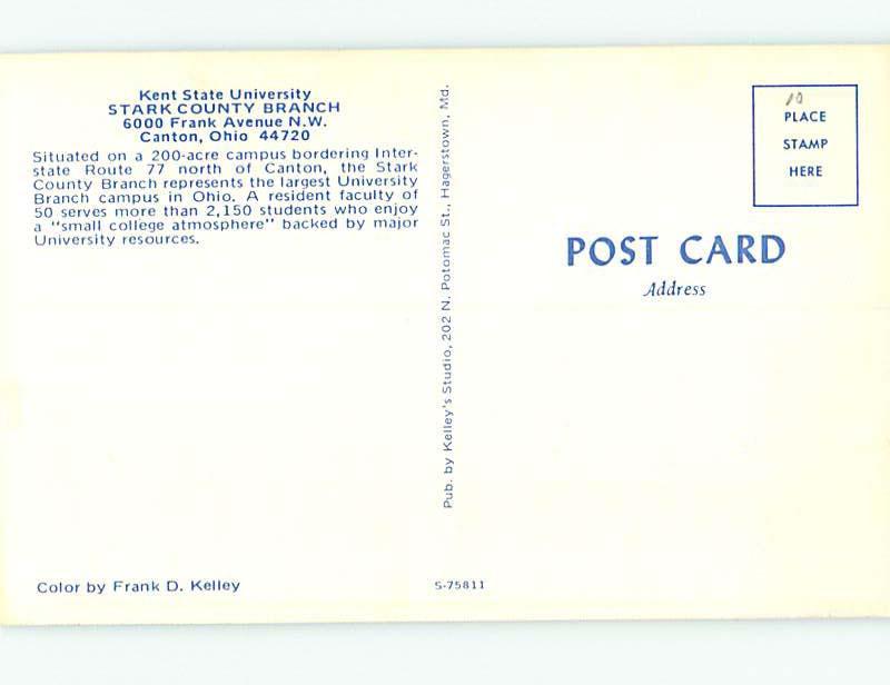 Pre-1980 STARK COUNTY BRANCH OF KENT STATE UNIVERSITY Canton Ohio OH L6775