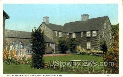 Gov. Winslow House - Marshfield, Massachusetts MA  