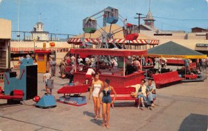 Balboa California Fun Zone Amusement Rides At Balboa Pavilion Vintage PC U3398