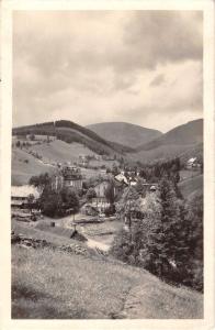 KRKONOSE PEC. CZECHOSLOVAKIA PANORAMA PHOTO POSTCARD 1949