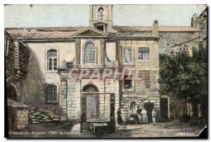 Old Postcard Villeneuve Avignon Hotel Cardinal Tury