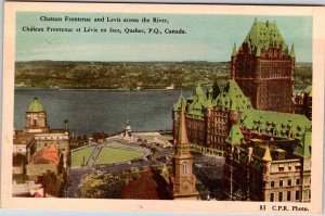 Postcard BUILDING SCENE Levis Quebec QC AK5404