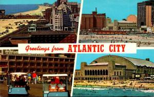 New Jersey Atlantic City Greetings Multi View