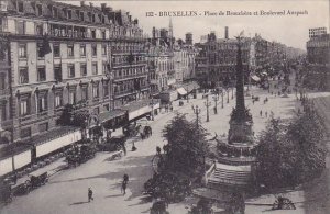 Belgium Brussells Place De Brouckere Et Boulevard Anspach