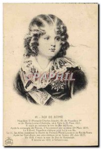 Old Postcard King of Rome Napoleon II