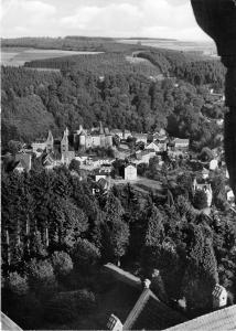 BR20322 Abbaye de clervaux vue de la ville depuis la tour de l abbaye Luxembourg