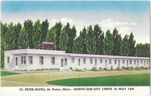 St. Peter Motel North End City Limits Highway 169 St Peter Minnesota