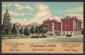 Colorado, Denver - Argonaut Hotel - [CO-189]