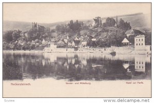 NECKARSTEINACH (Hesse), Germany, 1900-1910s; Vorder Und Mittelburg, Hotel Zur...