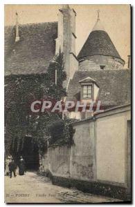 Old Postcard Poissy Old Tower