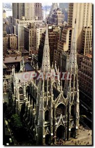 Postcard Modern Saint Patricks Cathedral iFifth Avenue New York