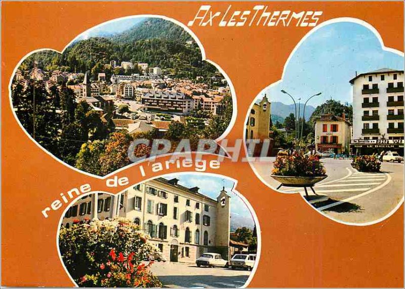 Postcard Modern Ax les Thermes queen of the Ariege