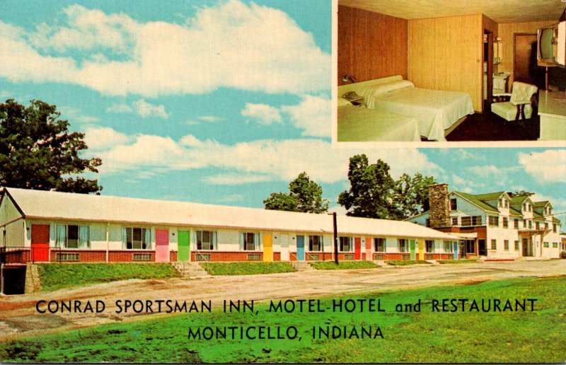 Indiana Monticello Conrad Sportsman Inn Motel Hotel and Restaurant