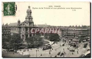 Postcard Ancient Church of the Trinity and General view