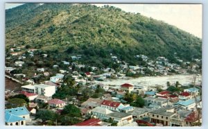 Marigot French St. Martin view from Fort St. Louis Postcard