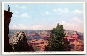 Detroit Pub Co~Arizona~View Point @ Grand Canyon Natl Park~Phostint~Vintage PC