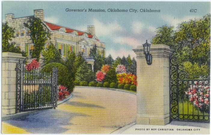 Linen of Governor's Mansion Oklahoma City OK