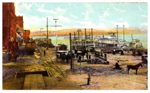 Wisconsin La Crosse  Harbor on Mississippi River