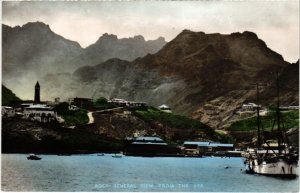 PC GENERAL VIEW ADEN REAL PHOTO YEMEN (a32011)