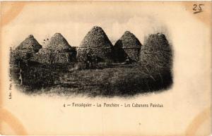 CPA FORCALQUIER La Ponchere Les Cabanons Pointus (683571)